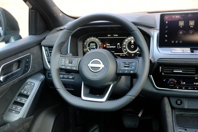 Nissan QASHQAI 1.3 MHEV Xtronic 158pk Tekna Plus | Navi | App Connect | Adaptive Cruise | Panoramadak | Keyless | 360° Camera | Bose | Elektrische Achterklep