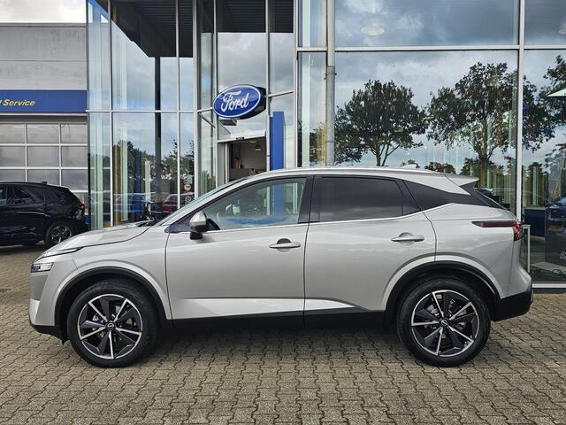 Nissan QASHQAI 1.3 MHEV Xtronic Tekna Zéér luxe | 1ste eigenaar | Dealeronderhouden | Full led | Virtual cockpit | Adaptive cruise | Head-up protectie | Elek. bedienbare achterklep etc.