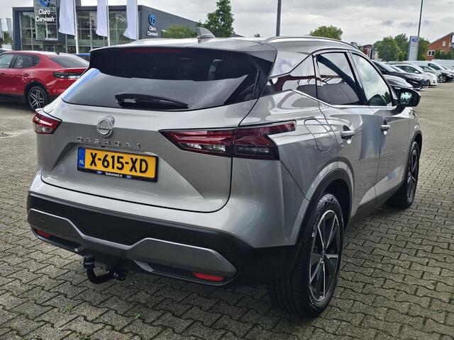 Nissan QASHQAI 1.3 MHEV Xtronic Tekna Zéér luxe | 1ste eigenaar | Dealeronderhouden | Full led | Virtual cockpit | Adaptive cruise | Head-up protectie | Elek. bedienbare achterklep etc.