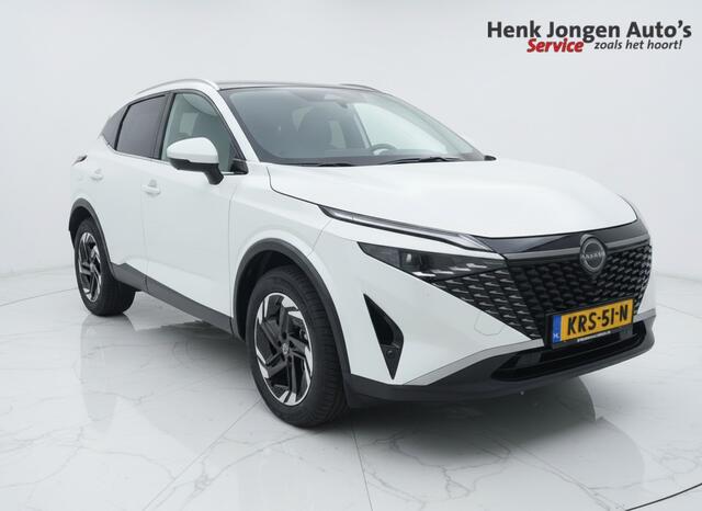Nissan QASHQAI 1.3 MHEV Xtronic N-Connecta uit 2025 Rijklaar + Fabrieksgarantie Automaat Panorama-dak Henk Jongen Auto's in Helmond, al 50 jaar service zoals 't hoort!