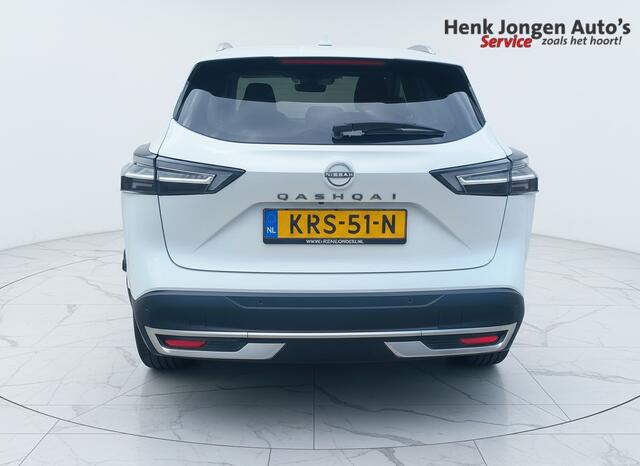 Nissan QASHQAI 1.3 MHEV Xtronic N-Connecta uit 2025 Rijklaar + Fabrieksgarantie Automaat Panorama-dak Henk Jongen Auto's in Helmond, al 50 jaar service zoals 't hoort!