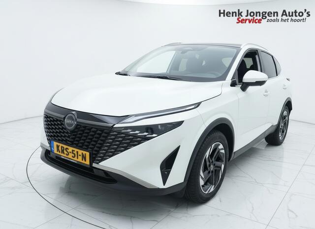 Nissan QASHQAI 1.3 MHEV Xtronic N-Connecta uit 2025 Rijklaar + Fabrieksgarantie Automaat Panorama-dak Henk Jongen Auto's in Helmond, al 50 jaar service zoals 't hoort!