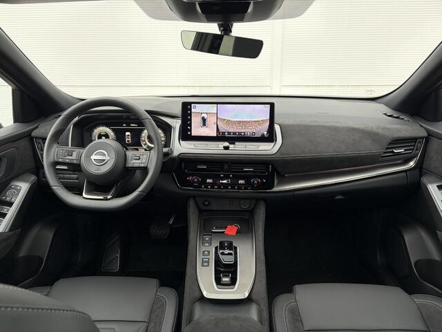 Nissan QASHQAI 1.5 e-Power N-Design / ¤4.000,- Nissan Voorraadvoordeel / Nieuw uit voorraad leverbaar / Panoramadak / Stoel- en Stuurverwarming / Verwarmde Voorruit / Leder/Alcantara Bekleding / Google Maps Navigatie / 360 Graden Camera / 20 Inch Wielen /
