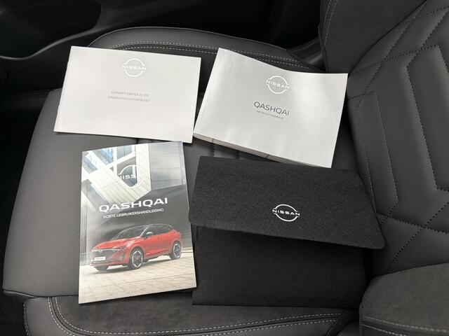 Nissan QASHQAI 1.5 e-Power N-Design / ¤4.000,- Nissan Voorraadvoordeel / Nieuw uit voorraad leverbaar / Panoramadak / Stoel- en Stuurverwarming / Verwarmde Voorruit / Leder/Alcantara Bekleding / Google Maps Navigatie / 360 Graden Camera / 20 Inch Wielen /