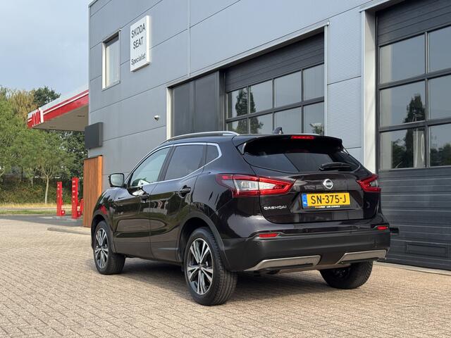 Nissan QASHQAI 1.2 N-Connecta Rijklaarprijs incl. afleveringsbeurt en 12 maanden BOVAG-garantie | 360 graden Camera | Achteruitrijcamera | Panoramadak | Cruise Control |