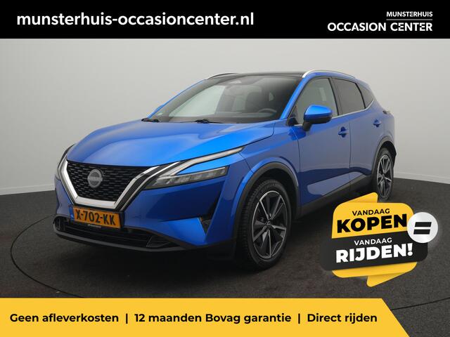 Nissan QASHQAI 1.3 MHEV Xtronic Tekna - RIJKLAARPRIJS - All Seasonbanden - Rondomzichtcamera - Panoramadak - Trekhaak