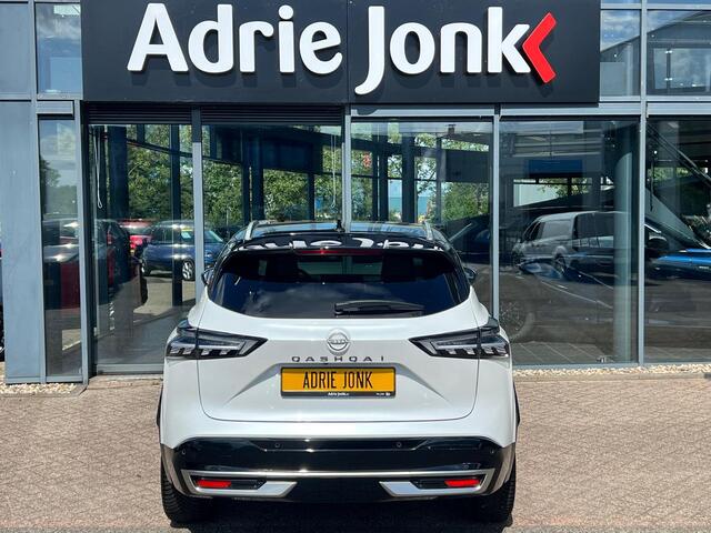 Nissan QASHQAI 1.3 MHEV Xtronic Tekna Plus | AUTOMAAT | PANORAMA DAK | MASSAGE STOELEN | VOORRUITVERWARMING | DIGITALE COCKPIT | 20" LM VELGEN | MEEST LUXE UITVOERING | 1800kg TREKGEWICHT |