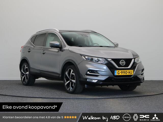 Nissan QASHQAI 140pk DIG-T N-Connecta | Trekhaak 1300KG | Panoramadak | Climate control | Rondomzicht camera | 19" LMV | Apple carplay/Android auto |