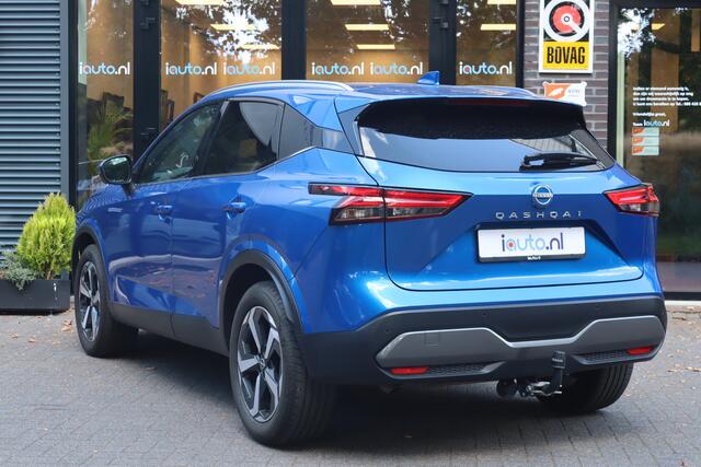 Nissan QASHQAI 1.3 MHEV Xtronic N-Connecta Panorama/360/CarPlay/Keyless/LED/ACC/Trekhaak
