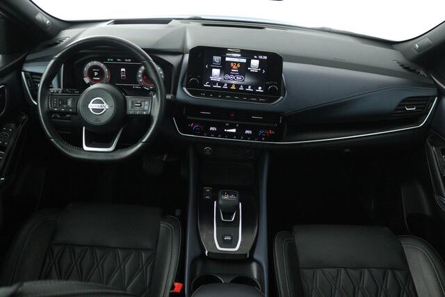 Nissan QASHQAI 1.3 MHEV Xtronic Tekna Plus (PANO, TREKHAAK, CAMERA, STUUR-/STOELVERWARMING, ELEKT. STOELE