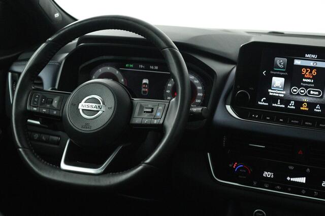 Nissan QASHQAI 1.3 MHEV Xtronic Tekna Plus (PANO, TREKHAAK, CAMERA, STUUR-/STOELVERWARMING, ELEKT. STOELE