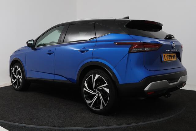 Nissan QASHQAI 1.3 MHEV Xtronic Tekna Plus (PANO, TREKHAAK, CAMERA, STUUR-/STOELVERWARMING, ELEKT. STOELE