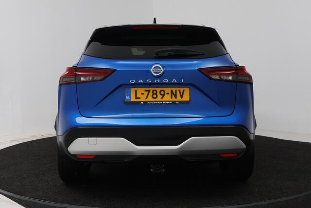 Nissan QASHQAI 1.3 MHEV Xtronic Tekna Plus (PANO, TREKHAAK, CAMERA, STUUR-/STOELVERWARMING, ELEKT. STOELE