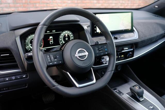Nissan QASHQAI 1.3 MHEV Xtronic 158pk Tekna Plus | Navi | App Connect | Adaptive Cruise | Panoramadak | Keyless | 360° Camera | Bose | Elektrische Achterklep