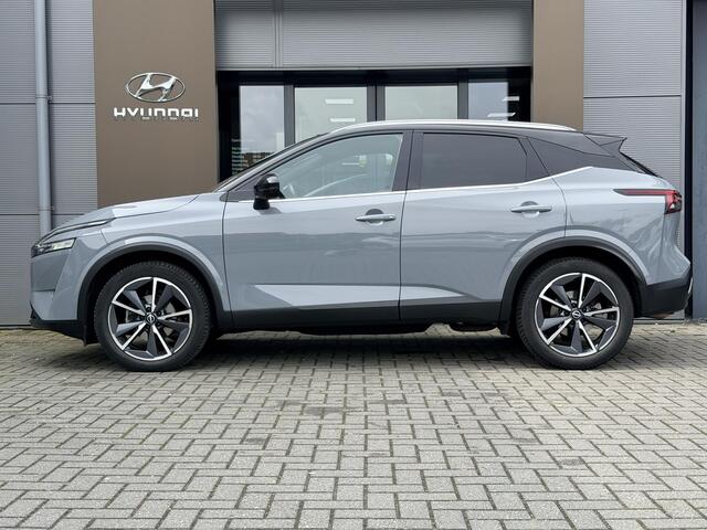 Nissan QASHQAI 1.3 MHEV Tekna / Trekhaak 1.400 KG / NL Auto / Voorruitverwarming / Panoramadak / Stoel- & Stuurverwarming / 360 Camera / Elek. Achterklep / HUD /