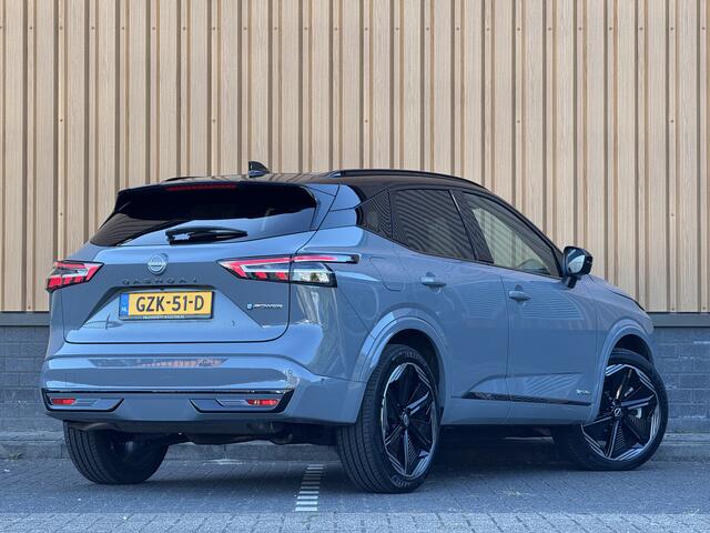 Nissan QASHQAI 1.5 e-Power N-Design | Apple Carplay | Dynamische knipperlichten | Panoramadak | 360 Camera | Airco | Sfeerverlichting | Keyless |