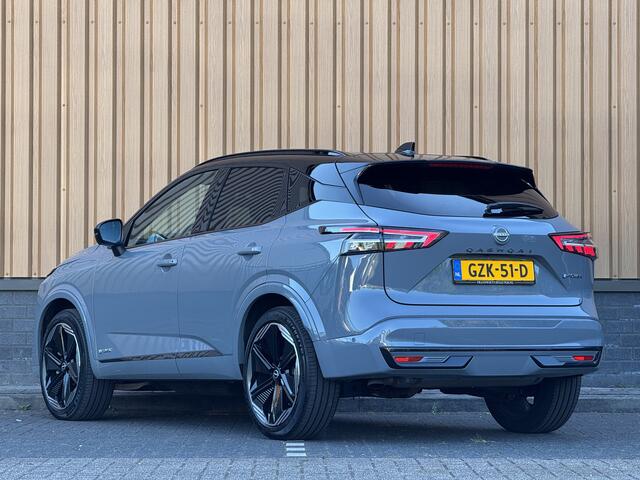 Nissan QASHQAI 1.5 e-Power N-Design | Apple Carplay | Dynamische knipperlichten | Panoramadak | 360 Camera | Airco | Sfeerverlichting | Keyless |