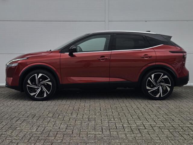 Nissan QASHQAI 1.3 MHEV Xtronic Tekna Plus / Trekhaak / Panoramadak / Eerste Eigenaar / HUD / 360 Camera / Elektr. Stoelen / All Season Banden /