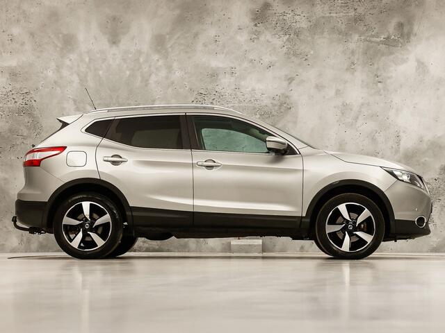 Nissan QASHQAI 1.2 N-Connecta (PANORAMADAK, NAVIGATIE, 360 CAMERA, SPORTSTOELEN, GETINT GLAS, TREKHAAK, CRUISE, NIEUWSTAAT)