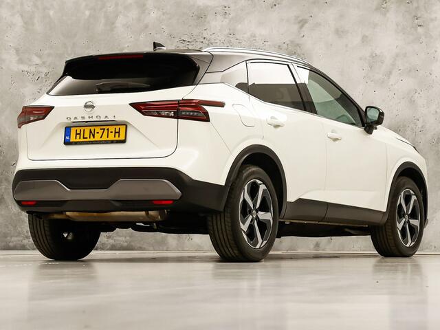 Nissan QASHQAI 1.3 MHEV Xtronic Premiere Edition 158Pk Automaat (PANORAMADAK, VIRTUAL COCKPIT, APPLE CARPLAY, GROOT NAVI, 360 CAMERA, LEDER, SPORTSTOELEN, STOELVERWARMING, GETINT GLAS, ADAPTIVE CRUISE, NIEUWSTAAT)