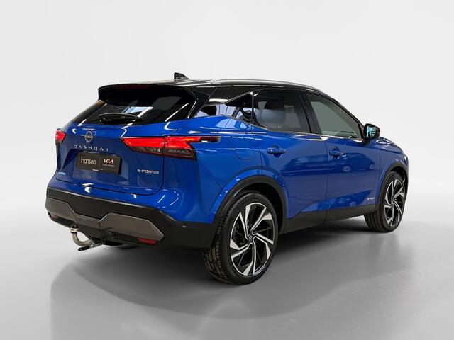 Nissan QASHQAI 1.5 e-Power Tekna Plus I Trekhaak I Panoramadak I Trekhaak I Panoramadak I Stoelverwarming I Adaptive Cruise I Leder I Elek. Stoelen I Massage I Leder