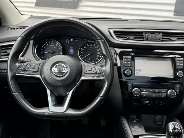 Nissan QASHQAI 1.2 Tekna + 2e Eigenaar|Navi|Pano|360 Camera|Trekhaak|Clima|Cruise|Leder|Stoelverwarming|Dealer Onderhouden|N.A.P|APK tot 12-2026