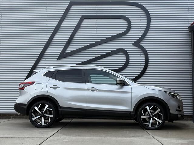 Nissan QASHQAI 1.2 Tekna + 2e Eigenaar|Navi|Pano|360 Camera|Trekhaak|Clima|Cruise|Leder|Stoelverwarming|Dealer Onderhouden|N.A.P|APK tot 12-2026