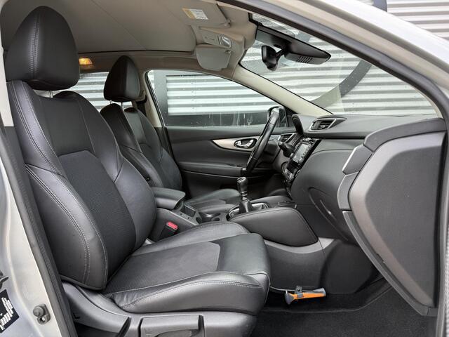 Nissan QASHQAI 1.2 Tekna + 2e Eigenaar|Navi|Pano|360 Camera|Trekhaak|Clima|Cruise|Leder|Stoelverwarming|Dealer Onderhouden|N.A.P|APK tot 12-2026