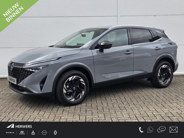 Nissan QASHQAI 1.3 MHEV Xtronic N-Connecta / *** € 7.000,- voordeel *** / Voorraad Nieuw / Stoel- en stuurwielverwarming / Navigatie / Apple Carplay & Android Auto / Adaptive Cruise / Achteruitrijcamera