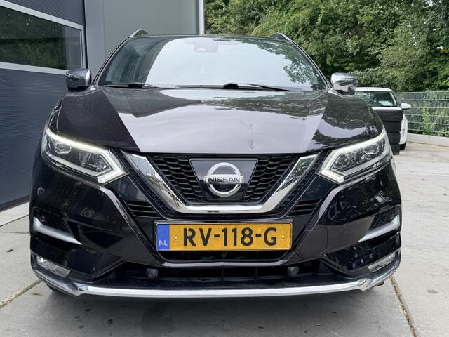Nissan QASHQAI 1.2 116pk H6 Tekna + LED Leder Stoelverwarming Panoramadak Trekhaak Navigatie Bose