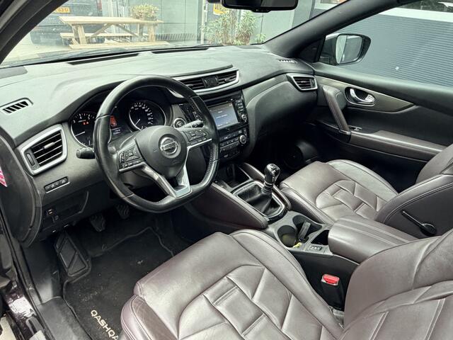 Nissan QASHQAI 1.2 116pk H6 Tekna + LED Leder Stoelverwarming Panoramadak Trekhaak Navigatie Bose