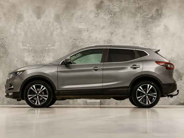 Nissan QASHQAI 1.3 DIG-T Sport 159Pk Automaat (PANORAMADAK, APPLE CARPLAY, NAVIGATIE, 360 CAMERA, GETINT GLAS, SPORTSTOELEN, TREKHAAK, LANE ASSIST, CRUISE, NIEUWSTAAT)