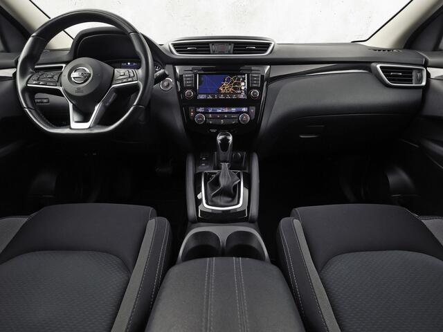 Nissan QASHQAI 1.3 DIG-T Sport 159Pk Automaat (PANORAMADAK, APPLE CARPLAY, NAVIGATIE, 360 CAMERA, GETINT GLAS, SPORTSTOELEN, TREKHAAK, LANE ASSIST, CRUISE, NIEUWSTAAT)