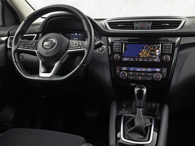 Nissan QASHQAI 1.3 DIG-T Sport 159Pk Automaat (PANORAMADAK, APPLE CARPLAY, NAVIGATIE, 360 CAMERA, GETINT GLAS, SPORTSTOELEN, TREKHAAK, LANE ASSIST, CRUISE, NIEUWSTAAT)