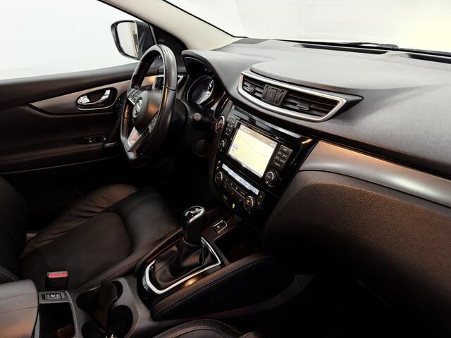 Nissan QASHQAI 1.2 Tekna Panoramadak, 360 Camera, Navi, Cruise control, Keyless start, Rijstrok correctie, A start stop, Lichtmetalen velgen