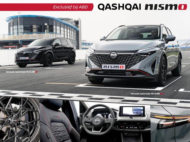 Nissan QASHQAI 158pk MHEV Nismo + | Nissan Motorsport | Exclusief bij ABD | tot 1800kg trekgewicht |