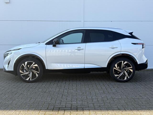 Nissan QASHQAI 1.5 e-Power Tekna Plus Stoel- en stuurwielverwarming / Voorruitverwarming / Massagestoelen / Leder interieur / Panoramadak / BOSE