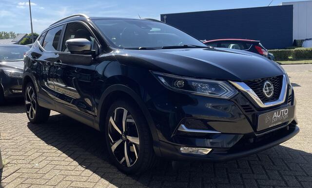 Nissan QASHQAI 1.2 Tekna + 116PK | ZEER LUXE | AUTOMAAT | 2e Eigenaar | NL AUTO | NAP | BOSE | Trekhaak | 360 Camera | Panoramadak | Leder | Memory | Elektrische Stoel | 19 Inch | Keyless |