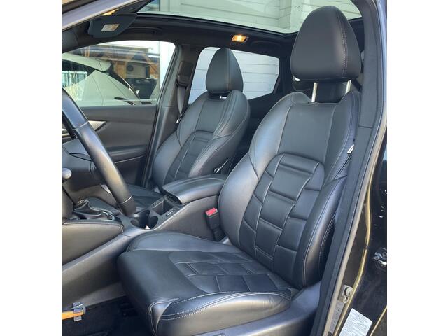 Nissan QASHQAI 1.2 Tekna + 116PK | ZEER LUXE | AUTOMAAT | 2e Eigenaar | NL AUTO | NAP | BOSE | Trekhaak | 360 Camera | Panoramadak | Leder | Memory | Elektrische Stoel | 19 Inch | Keyless |