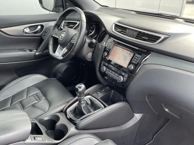 Nissan QASHQAI 1.3 DIG-T 140 Pk Tekna Plus Dynamic Pack Navigatie, Panoramadak, Leder, Adaptive Cruise Control, 19"Lm, LED, 360 Camera, Stoelverwarming