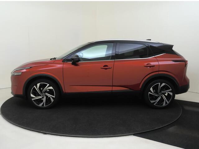 Nissan QASHQAI 1.3 MHEV Xtronic Tekna Plus | Stoel, stuur en voorruit verwarming | Bose Audio | Head-up Display | Panoramadak | Stoelmassage | Achteruitrijcamera