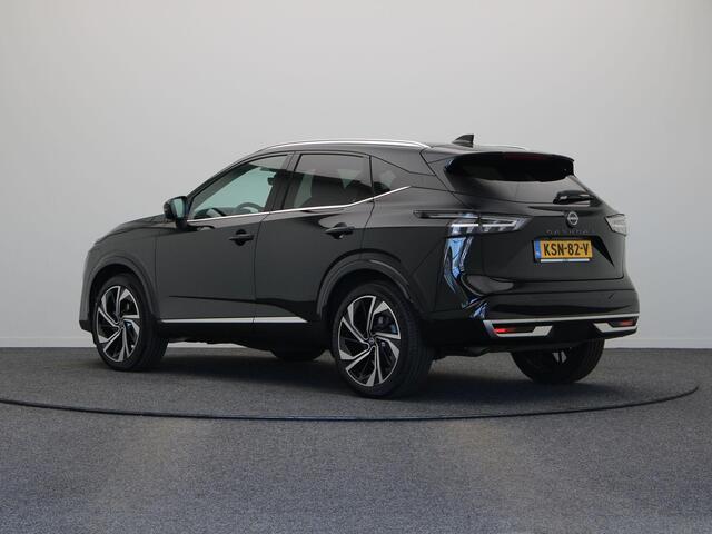 Nissan QASHQAI 158pk MHEV Xtronic Tekna Plus | Panorma dak | Lederen bekleding | BOSE audio | Rondomzicht camera | Sfeerverlichting | Pilot Assist | 1800KG trekgewicht! |