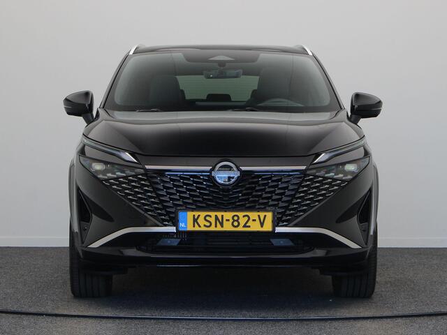 Nissan QASHQAI 158pk MHEV Xtronic Tekna Plus | Panorma dak | Lederen bekleding | BOSE audio | Rondomzicht camera | Sfeerverlichting | Pilot Assist | 1800KG trekgewicht! |