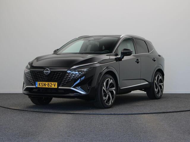 Nissan QASHQAI 158pk MHEV Xtronic Tekna Plus | Panorma dak | Lederen bekleding | BOSE audio | Rondomzicht camera | Sfeerverlichting | Pilot Assist | 1800KG trekgewicht! |