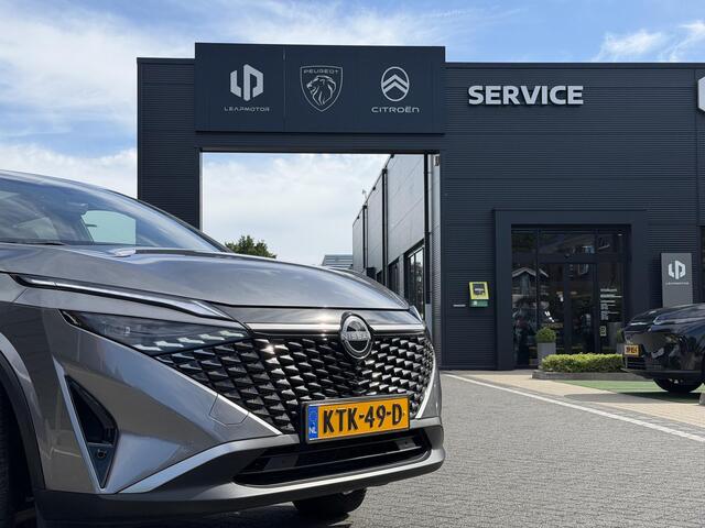 Nissan QASHQAI Tekna 1.3 MHEV 158PK Xtronic Automaat Navigatie, Rondomzichtcamera, Keyless, Stoel, Stuur en Voorruitverwarming, Apple Carplay, Android Auto