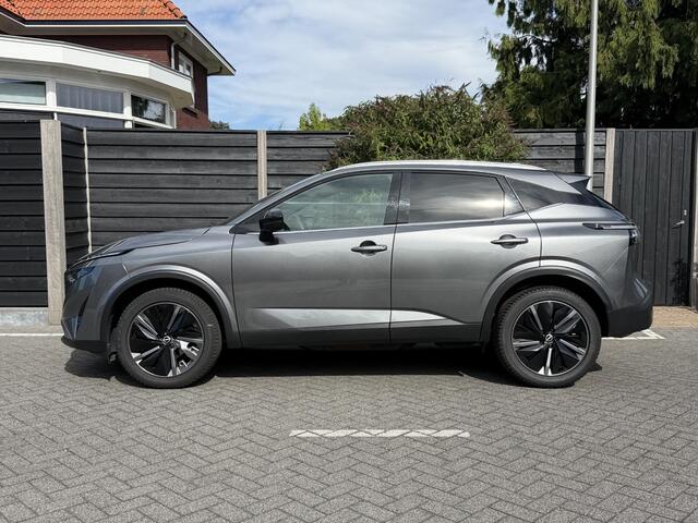 Nissan QASHQAI Tekna 1.3 MHEV 158PK Xtronic Automaat Navigatie, Rondomzichtcamera, Keyless, Stoel, Stuur en Voorruitverwarming, Apple Carplay, Android Auto