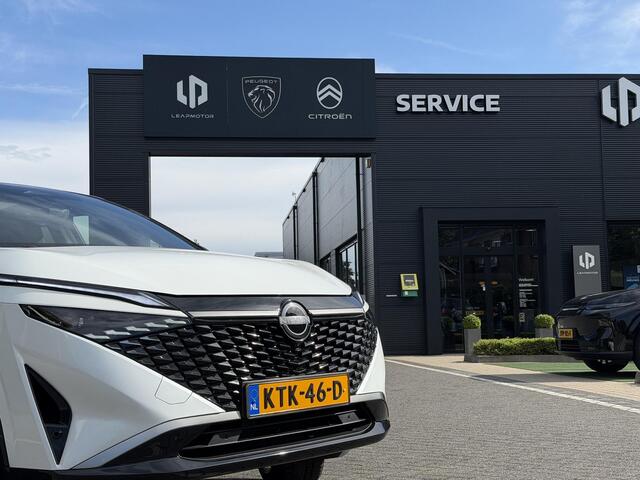 Nissan QASHQAI Tekna Plus 1.3 MHEV 158PK Xtronic Automaat Navigatie, Rondomzichtcamera, Keyless, Panoramadak, Elektrische Kofferbak, Stoelverwarming, Massage