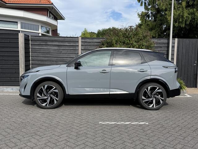 Nissan QASHQAI Tekna Plus 1.3 MHEV 158PK Xtronic Automaat Navigatie, Rondomzichtcamera, Keyless, Panoramadak, Elektrische Kofferbak, Stoelverwarming, Massage