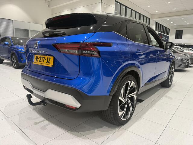 Nissan QASHQAI 1.3 MHEV Xtronic Tekna Plus | Trekhaak | Leder | Panoramadak | Stoelverwarming |