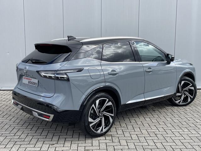 Nissan QASHQAI 1.3 MHEV Tekna Plus Automaat Navigatie, Panoramadak, 20"lm, LED, Bose, 360 Camera, Pro-Pilot, Head Up Display